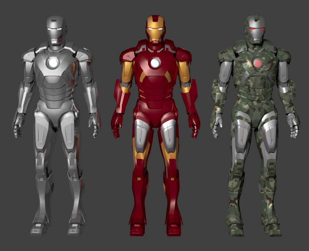Iron man Mark 7 armors preview image 1